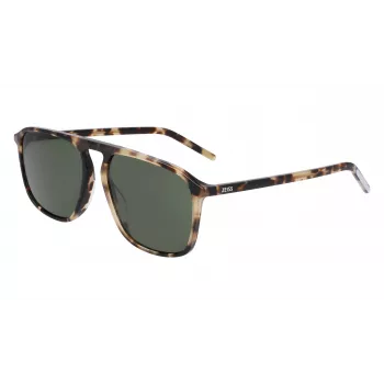 ZEISS MAN Saulesbrilles ZS22507S57162 Taisnstūra Acetāta Rāmis Melns Pelēka Lēca 57/16/145 mm