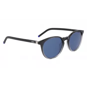 ZEISS MAN Saulesbrilles ZS2251051200 - Melns Acetāta Rāmis, Pelēkas Polikarbonāta Lēcas, 51/20/145 mm