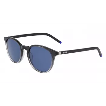 ZEISS MAN Saulesbrilles ZS2251051200 - Melns Acetāta Rāmis, Pelēkas Polikarbonāta Lēcas, 51/20/145 mm