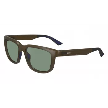 ZEISS MAN Saulesbrilles ZS23530S55173 Kvadrātveida Melns Rāmis Pelēkas Lēcas 55/17/145 mm