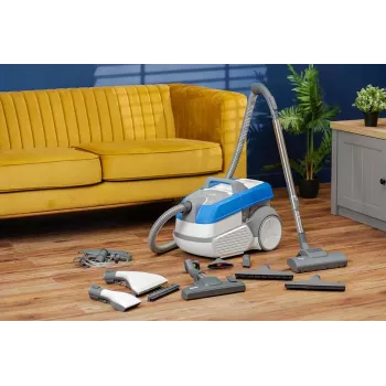 Zelmer Leon ZVC9150D Putekļsūcējs ar putekļu maisu, 2100 W, HEPA H13 filtrs, zils