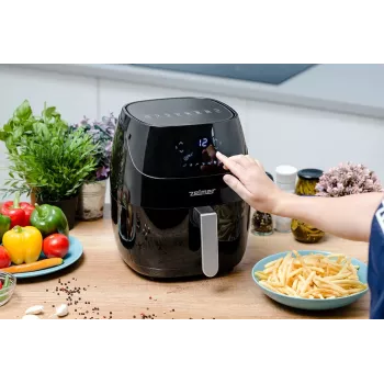 Zelmer ZAF5500B Elektra 5L Digitālais gaisa friteris - 1500W, melns