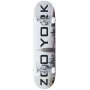 Zoo York Logo Block skrituļdēļa deka 7,75, 7 kārtu Kanādas kļava, melna/balta