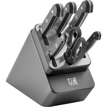 ZWILLING GOURMET 5-Piece Knife Set with Self-Sharpening Block 2.0 (bojāts iepakojums)