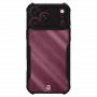Tactical Quantum Stealth vāciņš iPhone 17 Pro Max / 18 Pro Max, caurspīdīgs / melns