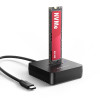AXAGON ADSA-M2C11L M.2 NVMe SSD dokstacija, USB-C 10Gbps