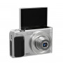 XREC C89 digitālā fotokamera, 4K/30 kadri/s, 10× optiskā tālummaiņa, 3,2 collu pagriežams LCD, sudraba