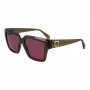 Ferragamo SF2014S-320 sieviešu saulesbrilles - Havana brūns gradients