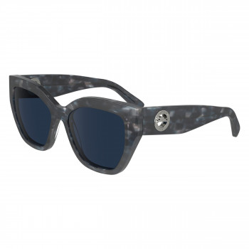 Longchamp LO741S-406 sieviešu saulesbrilles, Havana rāmis, brūns gradients lēcas, 55mm
