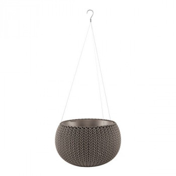 KETER Flowerpot Cozy S ar pakarināmo komplektu, brūns