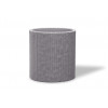 KETER Flowerpot Medium Cylinder Planter gaiši pelēks