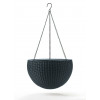 KETER Pakarināmais puķu pods Hanging Sphere Planter, pelēks