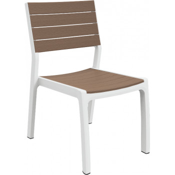 KETER dārza krēsls Harmony balts/beige