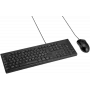 TITANUM TK106 tastatūra un pele USB melna