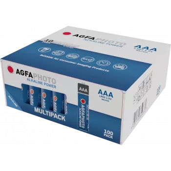 AgfaPhoto Power LR03 Micro (AAA) akumulators sārmains-mangāns 1,5 V 100 gab. (110-859361)