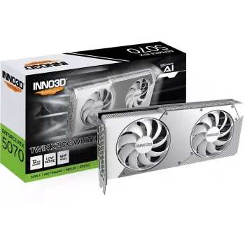 INNO3D GeForce RTX 5070 TWIN X2 OC White 12GB GDDR7 videokarte