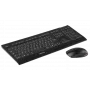 CHERRY B.Unlimited 3.0 bezvadu tastatūra un pele komplektā, AZERTY, melna