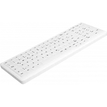 Contour Design Active Key AK-C7000 bezvadu tastatūra medicīnai RF QWERTZ balta