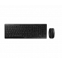 CHERRY Stream Desktop tastatūra un pele bezvadu RF Black