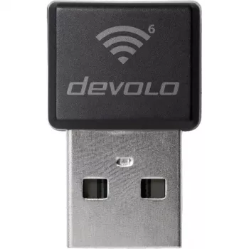 Devolo WiFi 6 Stick nano 7270 (melns) bezvadu USB adapteris