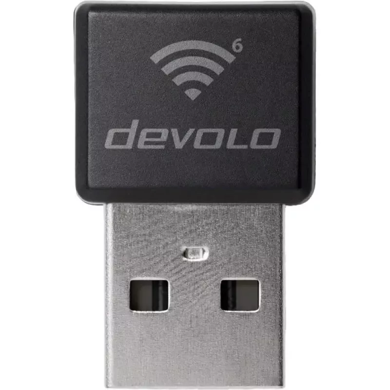 Devolo WiFi 6 Stick nano 7270 (melns) bezvadu USB adapteris