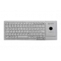 Contour Design Active Key AK-4400 tastatūra ar trakbolu, balta, USB, birojam
