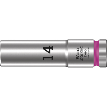 Wera 05004554001 8790 HMC Deep – garā sešstūru muciņa, 1/2″, 14 × 83 mm