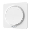 MOES ZS-SY-EUD Zigbee sienas skārienregulators, balts, vajadzīgs neitrālvads