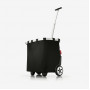 reisenthel carrycruiser OE7003 iepirkumu ratiņi, 40 l, melni