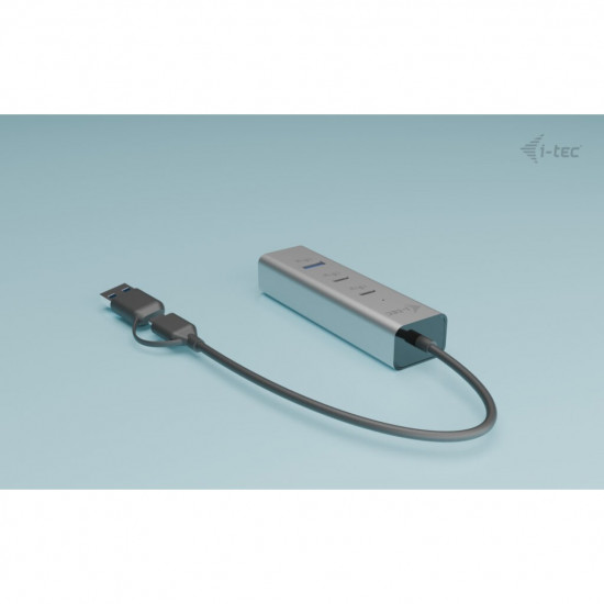 D I-TEC Universal Charging Metal HUB 2x USB-C 3.2 Gen.1 + 2x USB-A 3.2 Gen.1 1x USB-C PD 85W