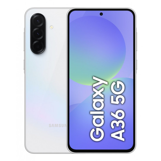Samsung Galaxy A36 17 cm (6.7) Dual SIM Android 15 5G USB Type-C 6 GB 128 GB 5000 mAh White