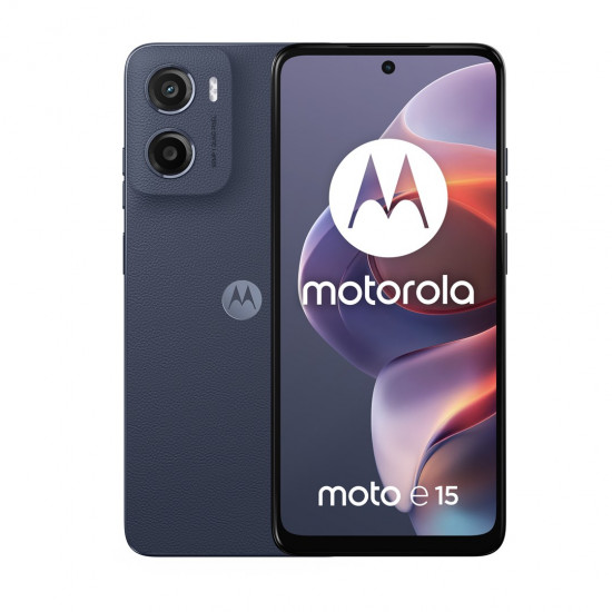 Motorola moto e15 16.9 cm (6.67) Dual SIM Android 14 Go edition 4G USB Type-C 2 GB 64 GB 5200 mAh Blue