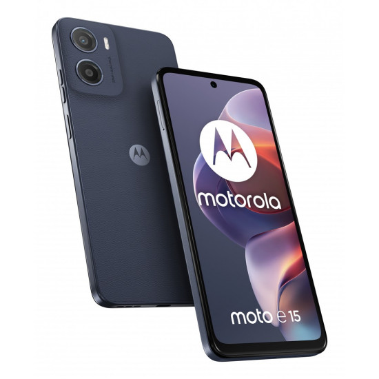 Motorola moto e15 16.9 cm (6.67) Dual SIM Android 14 Go edition 4G USB Type-C 2 GB 64 GB 5200 mAh Blue