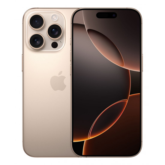 Apple iPhone 16 Pro 16 cm (6.3) Dual SIM iOS 18 5G USB Type-C 512 GB Sand