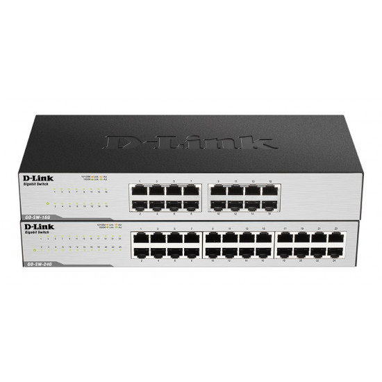 16-PORT GIGABIT EASY/DESKTOP SWITCH GR