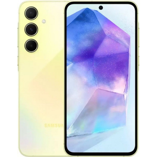 Samsung Galaxy A55 5G SM-A556 16.8 cm (6.6) Hybrid Dual SIM Android 14 USB Type-C 8 GB 256 GB 5000 mAh Yellow