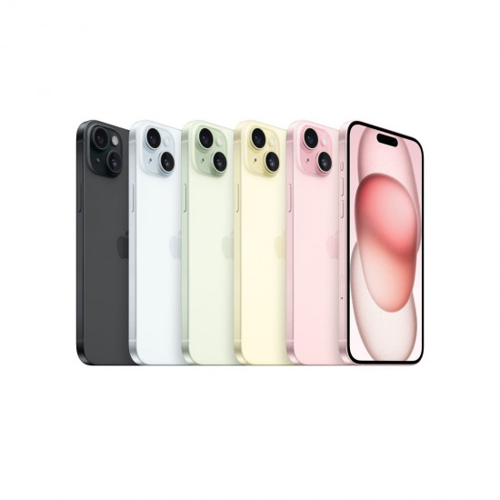 Apple iPhone 15 Plus 17 cm (6.7) Dual SIM iOS 17 5G USB Type-C 256 GB Black