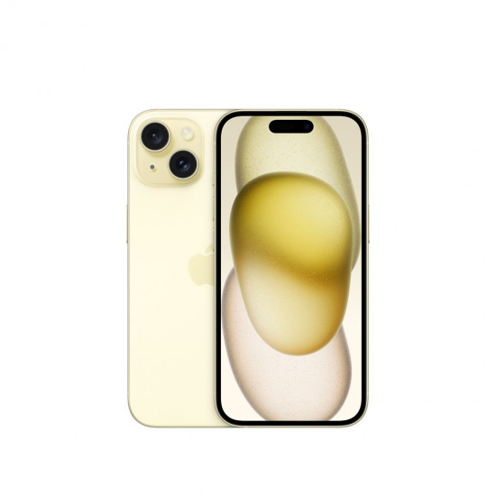 Apple iPhone 15 15.5 cm (6.1) Dual SIM iOS 17 5G USB Type-C 256 GB Yellow