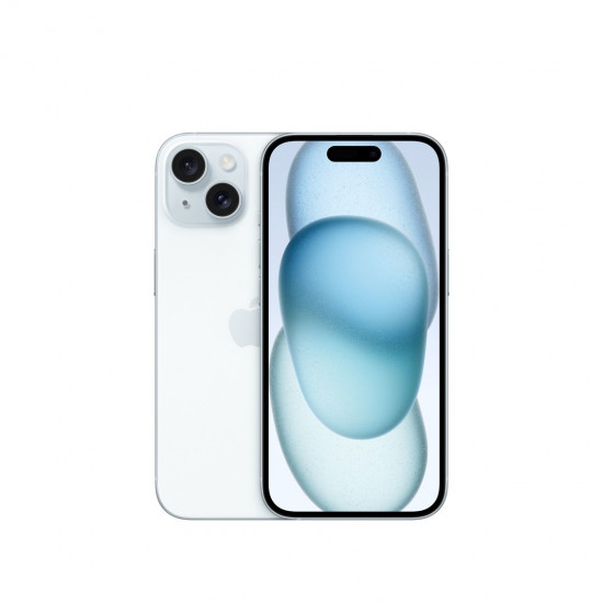 Apple iPhone 15 15.5 cm (6.1) Dual SIM iOS 17 5G USB Type-C 256 GB Blue