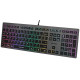 A4Tech FSTYLER FX60H (Neon Backlit) keyboard USB QWERTY Black, Grey A4Tech FSTYLER FX60H (Neon Backlit) keyboard USB QWERTY Black, Grey