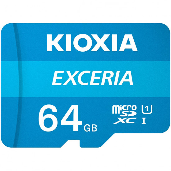 CARD KIOXIA microSD-Card Exceria 64GB CARD KIOXIA microSD-Card Exceria 64GB