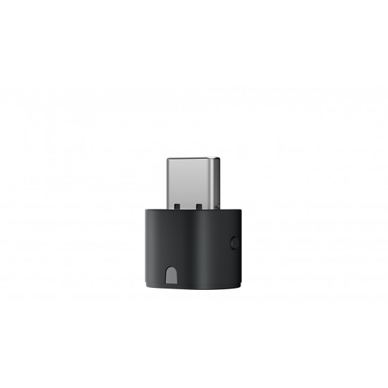 SHOKZ Loop110 Dongle (USB C adapter) - Stabilises and Secures Your Computer's Bluetooth Connection with OpenComm Series Headsets, Black (CL110C)