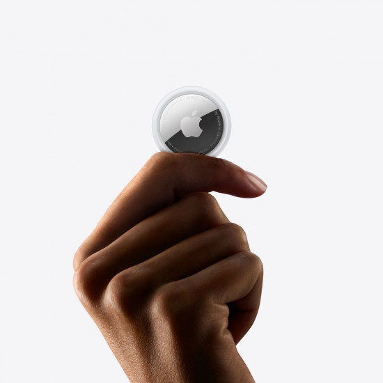 Apple AirTag Item Finder Silver, White Apple AirTag Item Finder Silver, White