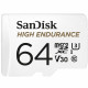 SanDisk High Endurance memory card 64 GB MicroSDXC UHS-I Class 10 SanDisk High Endurance memory card 64 GB MicroSDXC UHS-I Class 10