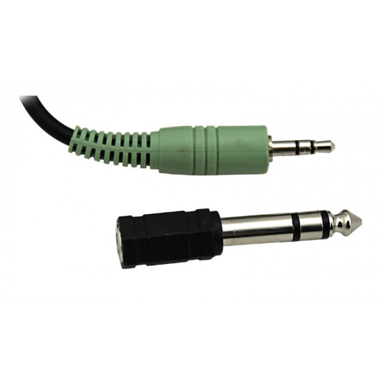 EH120 AUDIO STEREO Headphones /Volume Control/3.5/6.3mm EH120 AUDIO STEREO Headphones /Volume Control/3.5/6.3mm