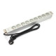 1U aluminum PDU rackmoun table 16A 9x outlet 1U aluminum PDU rackmoun table 16A 9x outlet