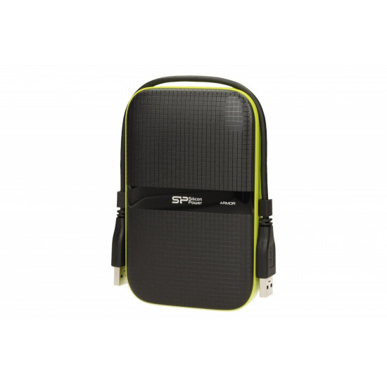 ARMOR A60 1TB USB 3.0 BLACK-GREEN/PANCERNY wstrząso/pyło i wodoodporny