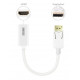 ADAPTER DISPLAYPORT TO HDMI 4K; Y-6332 WHITE ADAPTER DISPLAYPORT TO HDMI 4K; Y-6332 WHITE