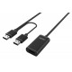 Active extension cable USB 2.0, 20m; Y-279 Active extension cable USB 2.0, 20m; Y-279