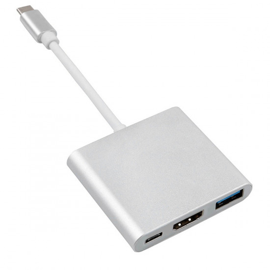 Adapter USB-C - HDMI / USB 3.0 / USB-C MCTV-84